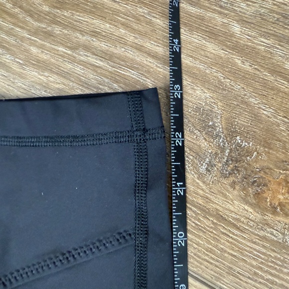 Lululemon All The Right Places Cropped Leggings Navy Blue, High-Rise 23" Sz 6 - Picture 6 of 10